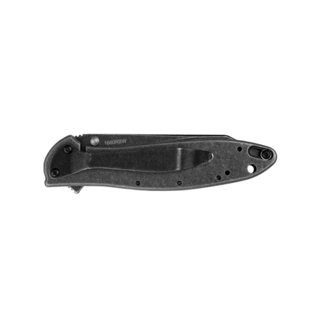 Kershaw 1660RBW Leek Random Blackwash