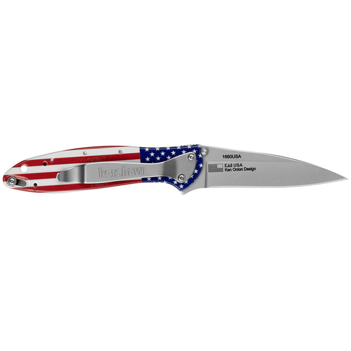 Kershaw Leek USA Flag 1660USA