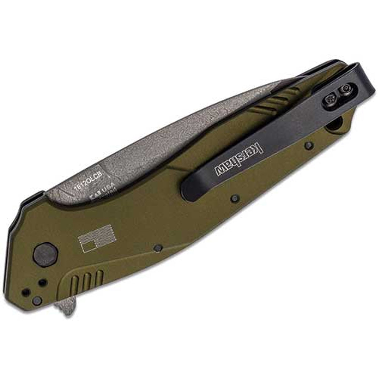 Kershaw 1812OLCB Dividend Olive Composite Blade