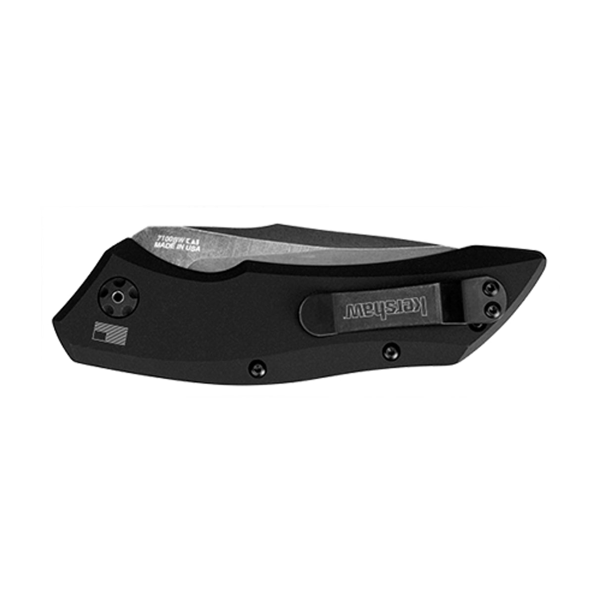 Kershaw Launch 1 Blackwash 7100BW Automatic Switchblade Knife