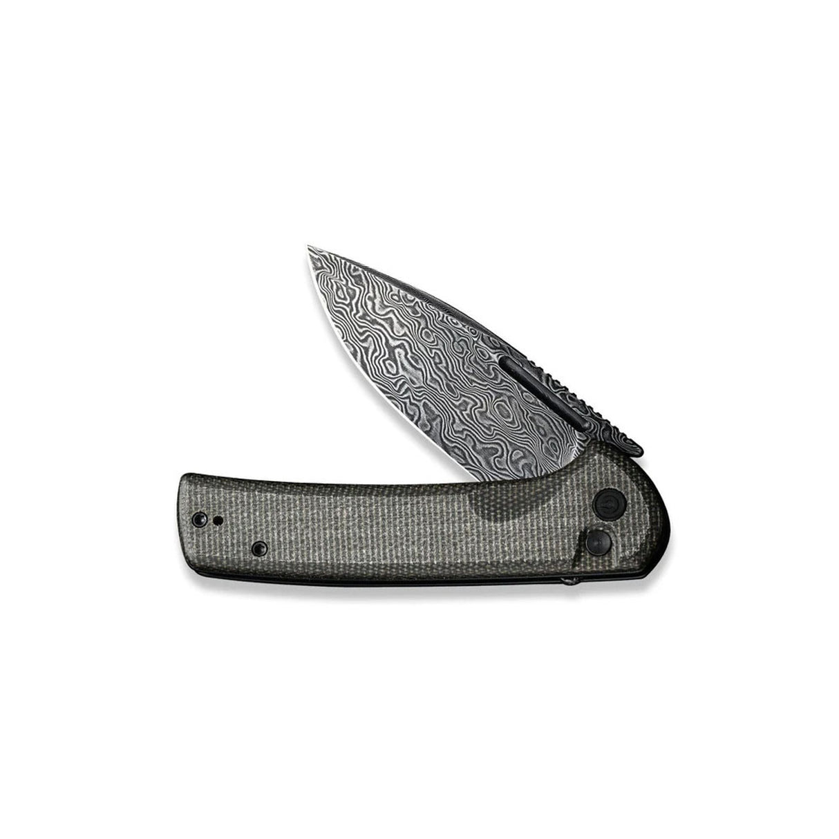 Civivi C21006-DS1 Conspirator Flipper & Button Lock Knife with Micarta Handle