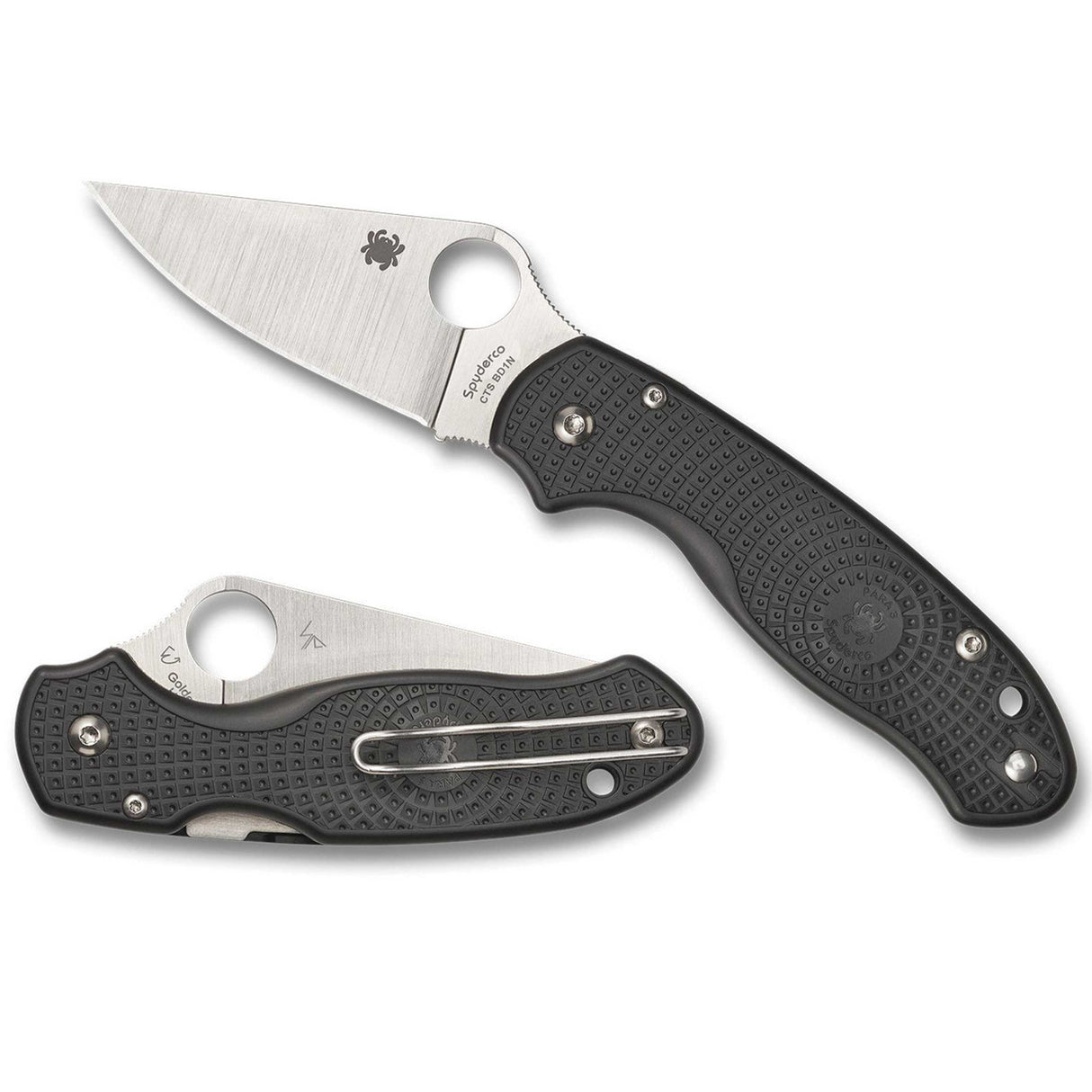 Spyderco Para 3 C223PBK Lightweight Folding Knife