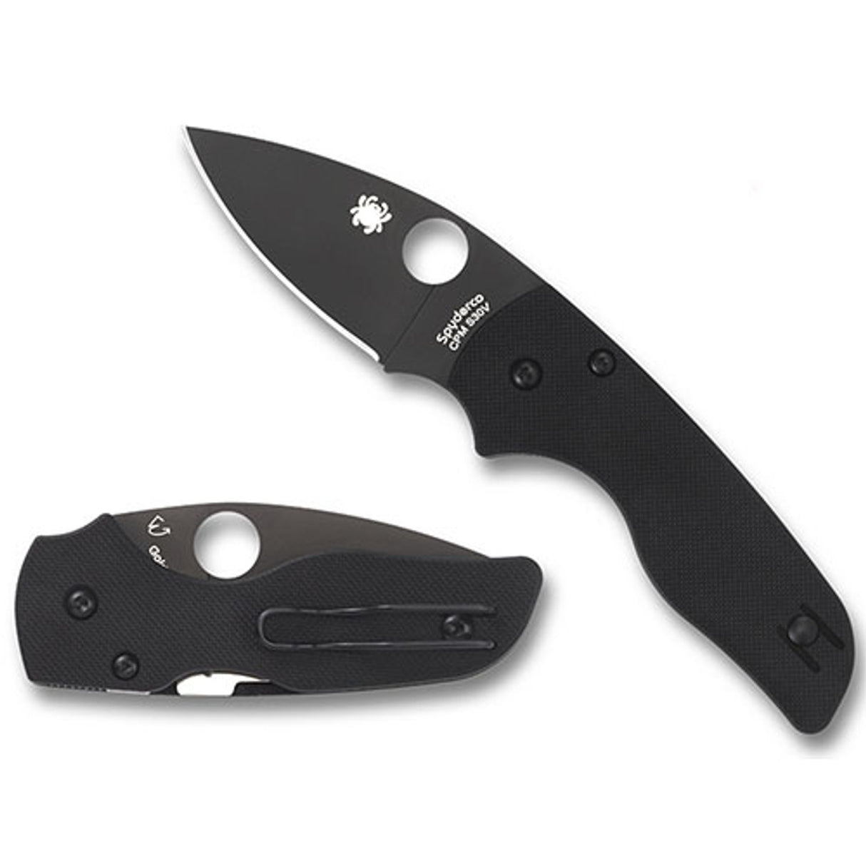Spyderco Lil Native C230GPBBK Compression Lock Knife