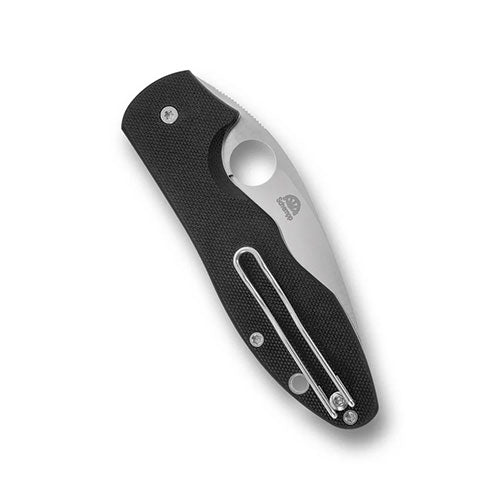 Spyderco C276GP Retract Black G10 Plainedge