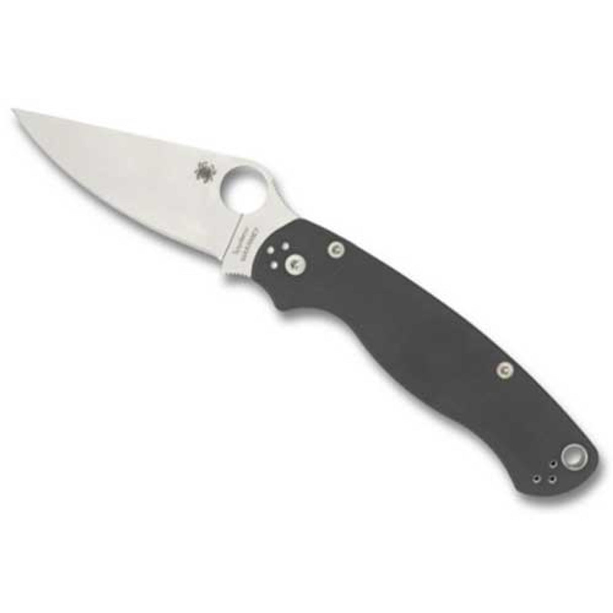 Spyderco C81GPDGY2 Para Military 2 G10 Dark Gray Maxamet