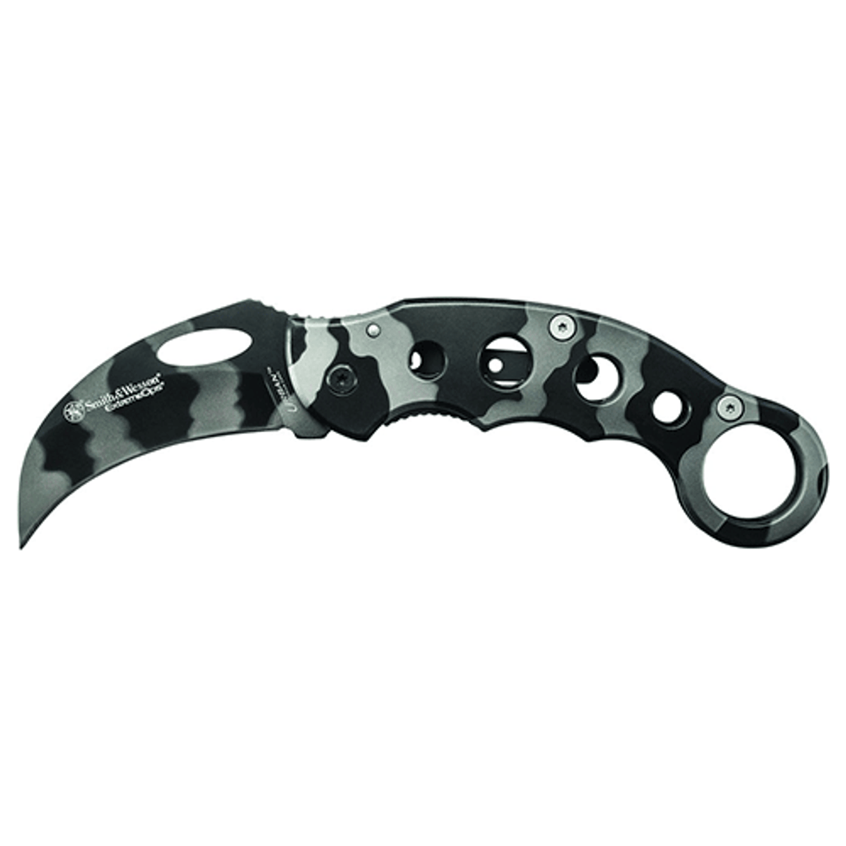 Smith & Wesson CK32C Extreme Ops Frame Lock Karambit Folding Knife