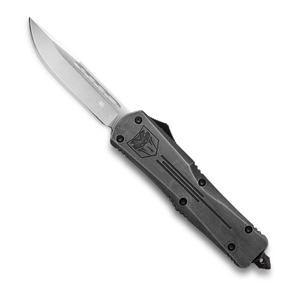Cobratec Large FS-3 Stonewash LSWFS-3DNS OTF Knife