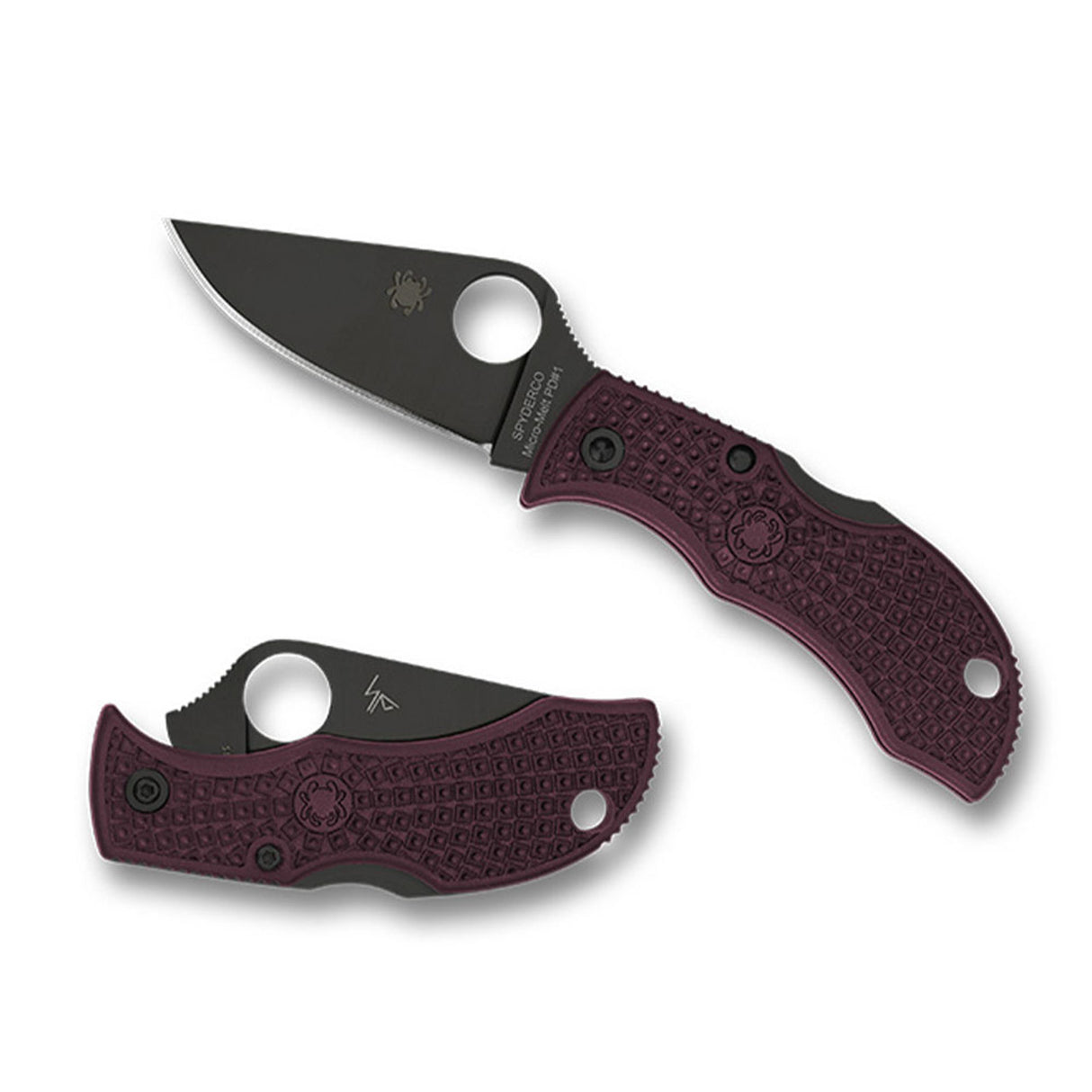 Spyderco MBBGBKP Manbug Micro-Melt PD#1 Black Blade