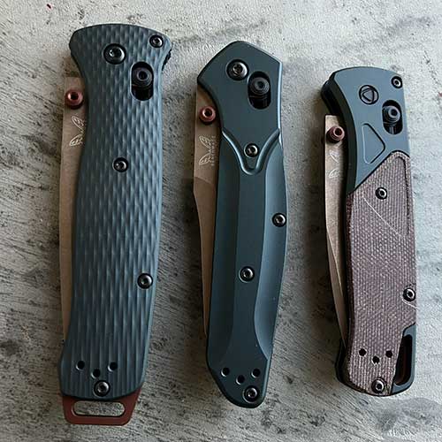 Benchmade Bugout Taiga Green Micarta / Aluminum S90V 535FE-2602