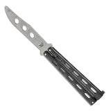 Bear & Son Cutlery 5" Black Butterfly Trainer 114BTR
