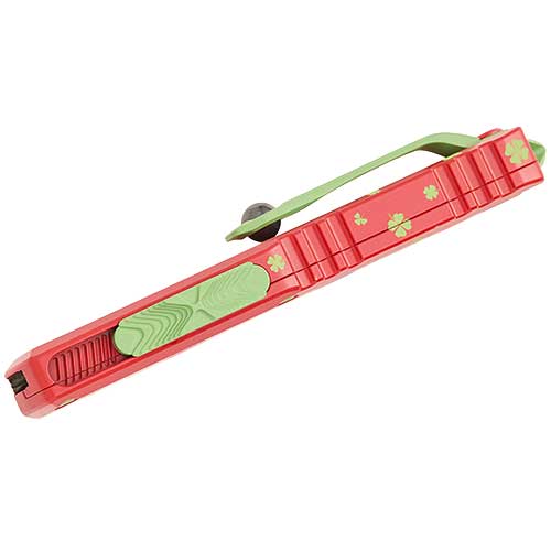 Microtech 12314-1SPDS UTX-85 Gen IV  Standard St. Patricks Day OTF Knife