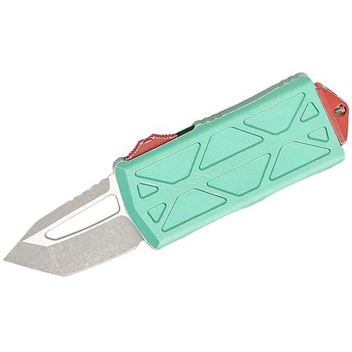 Microtech 158-10BH Exocet Bounty Hunter T/E Apocalyptic OTF Knife with Money Clip