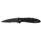 Kershaw 1660CKTST Black Serrated Leek Knife
