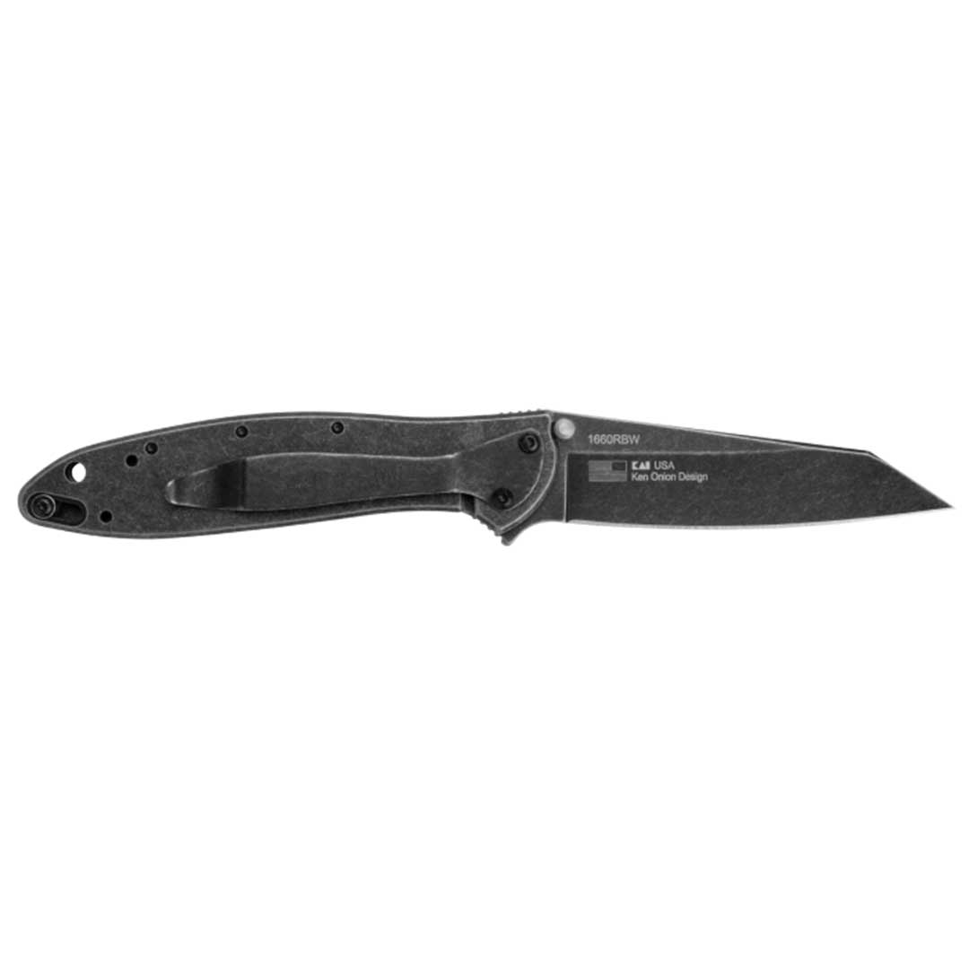 Kershaw 1660RBW Leek Random Blackwash