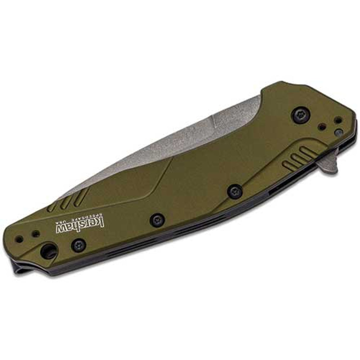 Kershaw 1812OLCB Dividend Olive Composite Blade