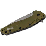 Kershaw 1812OLCB Dividend Olive Composite Blade