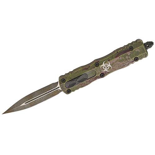 Microtech 225-1OBDS Dirac Double Edge Outbreak Signature Series OTF Knife
