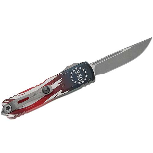 Microtech UTX-85 S/E Apocalyptic Standard 4th of July 250th 12314-10APS-4J250