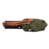 Benchmade Slipridge Combo Dark Brown Wood / Magnacut 15650-COMBO