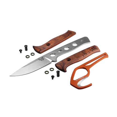 Benchmade Slipridge Combo Dark Brown Wood / Magnacut 15650-COMBO