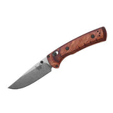 Benchmade Slipridge Clip Point / Magnacut / Dark Brown Wood 15090