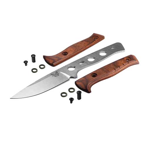 Benchmade Slipridge Fixed Dark Brown Wood / Magnacut 15650