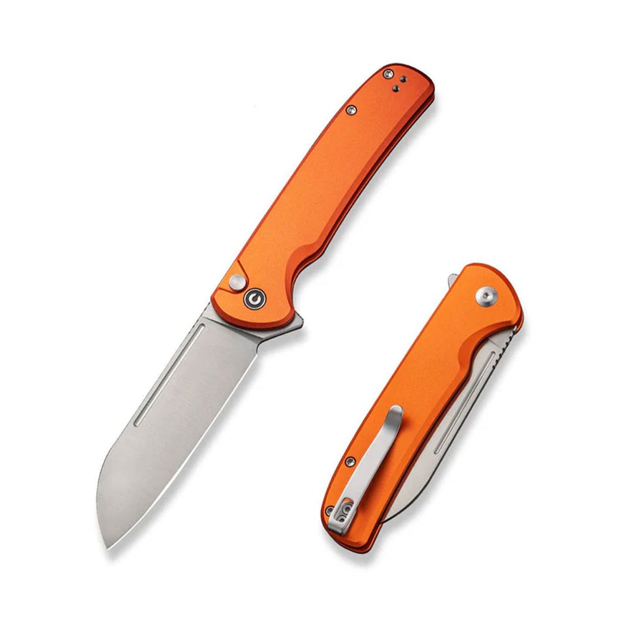 Civivi C20022B-2 Chevalier II Flipper & Button Lock Knife with Aluminum Handle