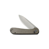 Civivi C2103C Button Lock Elementum Pocket Knife with Micarta Handle