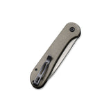 Civivi C2103C Button Lock Elementum Pocket Knife with Micarta Handle