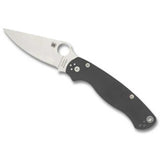 Spyderco C81GPDGY2 Para Military 2 G10 Dark Gray Maxamet