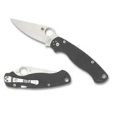 Spyderco C81GPDGY2 Para Military 2 G10 Dark Gray Maxamet