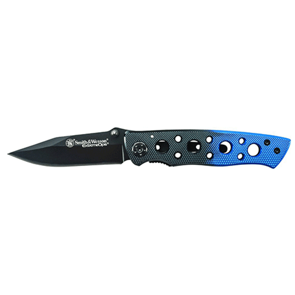 Smith & Wesson CK111S Extreme Ops Liner Lock Serrated Folding Knife