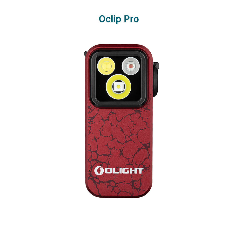Olight Oclip Pro / Molten Lava